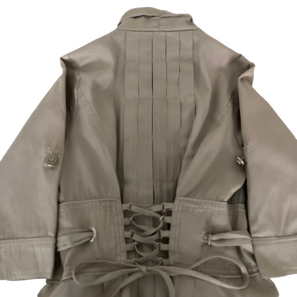 PICKY GIRL Tan Women's Corset back Dress Size Medium - Picture 6 of 11